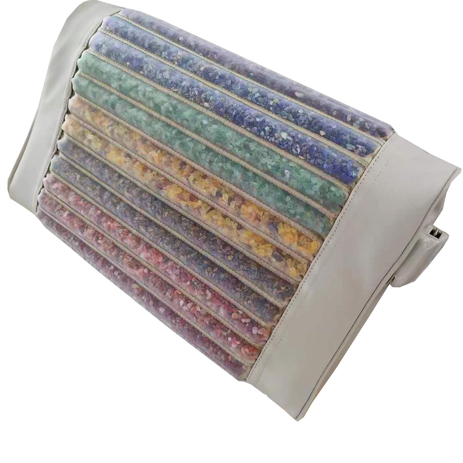Rainbow Chakra Premium Gemstone Pillow