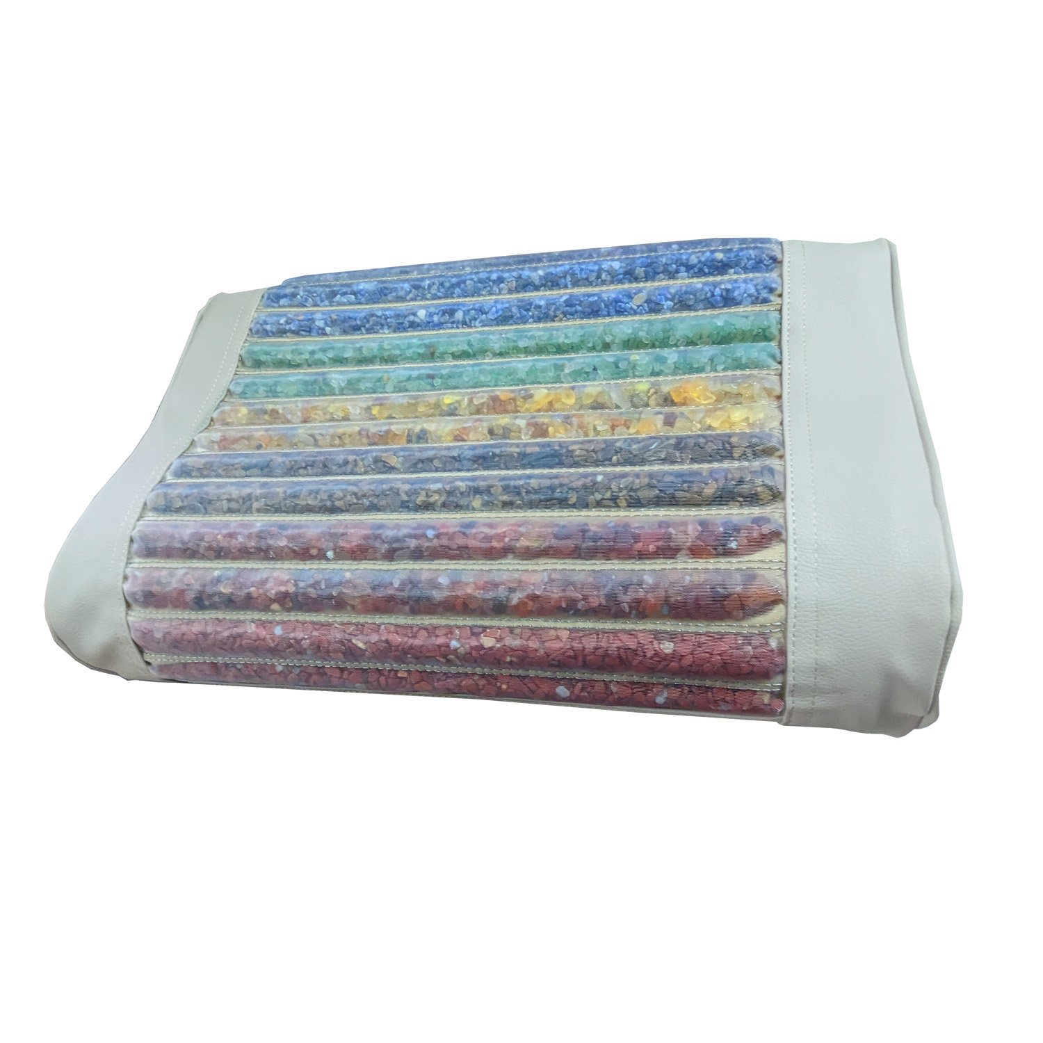 Rainbow Chakra Premium Gemstone Pillow