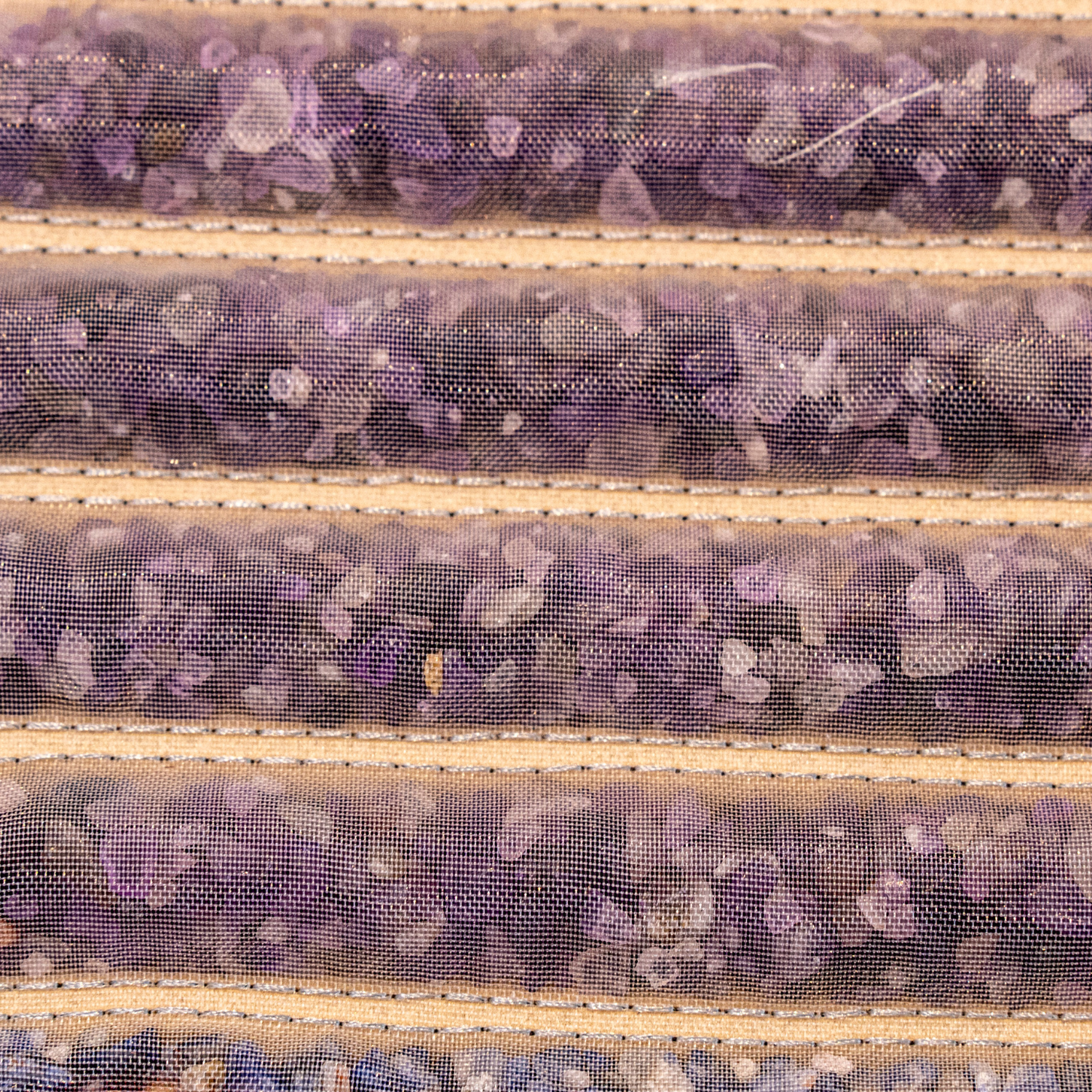 Amethyst 7 Chakra Crystal Thermal Mat